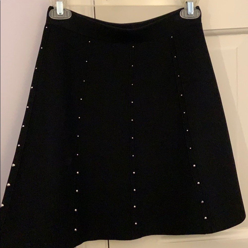 a cute black mini skirt